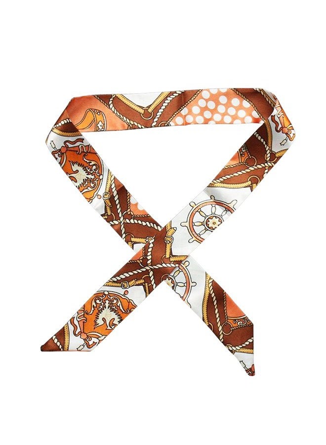 MosBug Fashion Bag Handbag Handle Ribbon Scarf Package Band Hair Head (Pattem A) - Image 3