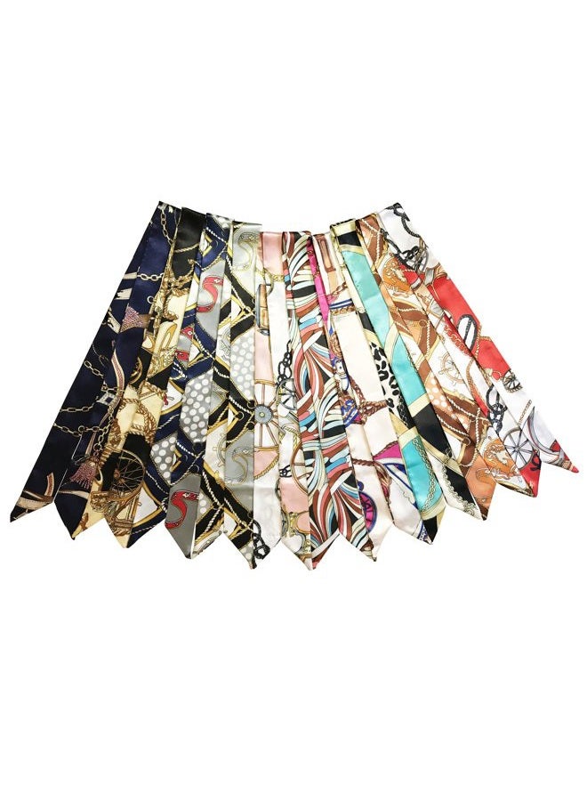 MosBug Fashion Bag Handbag Handle Ribbon Scarf Package Band Hair Head (Pattem A) - Image 1