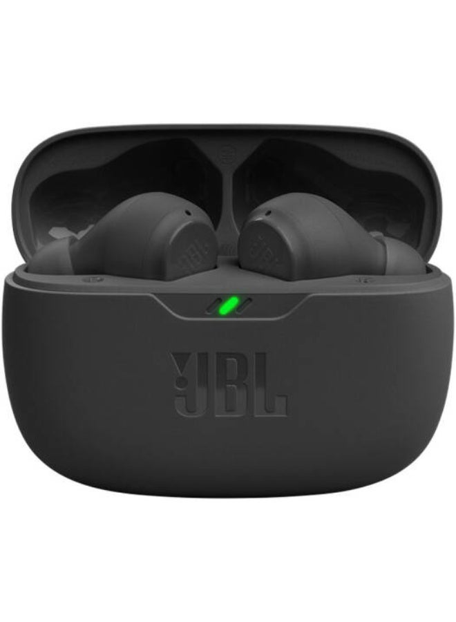 JBL سماعات JBL Wave Beam اللاسلكية الحقيقية، صوت عميق، ملائمة مريحة، بطارية 32 ساعة، بيئة ذكية، TalkThru، بدون استخدام اليدين + VoiceAware، مقاومة للماء والغبار، متوافقة مع تطبيق سماعات JBL، أسود - Image 5