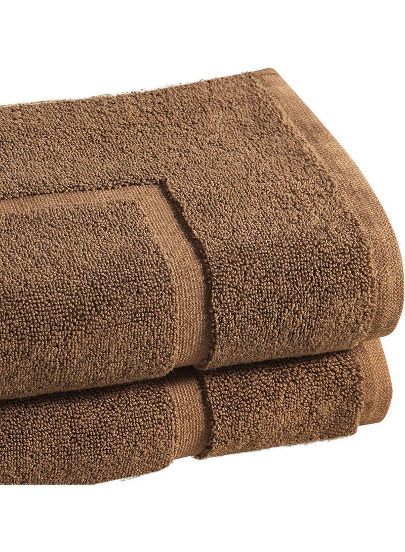 Bliss Casa - Bath Mats (2 Pack, 50 x 80 cm) - 1000 GSM Bathroom Mat for Toilets, Super Soft and Extra Absorbent Floor Mats For Elegant Look - Image 2