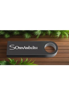 Generic 64GB USB Flash Drive, 64GB Flash Memory, Somnambulist Flash Drive for storing data, videos, and photos, USB storage memory with a capacity of 64 gigabytes, portable storage disk, portable memory, USB flash drive, USB storage disk, portable flash memory with a capacity of 64 gigabytes, portable storage disk, Black color.  - Image 3