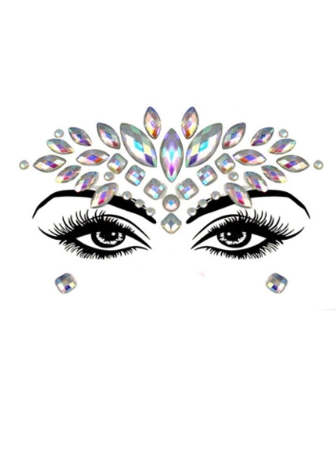 ملصقات تاتو كريستاليه للوجه - Image 1