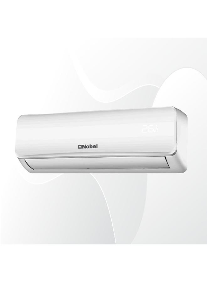 Nobel Split AC 12000 BTU T1 Rotary R410A Cool Only NSAC12N White - Image 4