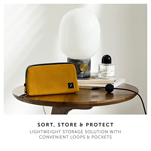 Native Union Stow Lite Organizer W.F.A Tech Organizer – Minimalist Travel Pouch Made of Recycled Materials for Everyday Accessory Storage & Protection – Stores Cables, Chargers & More (Black) - Image 3