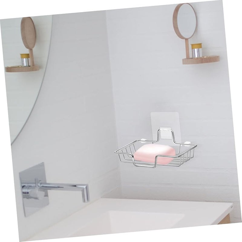 20 قطعة من خطافات الاستحمام اللاصقة الشفافة بدون حفر حامل منشفة الحمام للبلاط والزجاج والرخام - Image 5