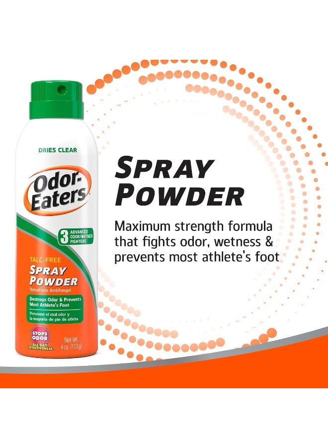 Odor-Eaters Foot Spray Powder 4 Oz - Image 2