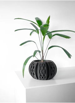 3D Brothers Quivon Elegant Planter  Contemporary Design with Stand and Drainage Tray for Refined Plant Display  - Image 3