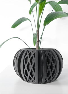3D Brothers Quivon Elegant Planter  Contemporary Design with Stand and Drainage Tray for Refined Plant Display  - Image 5