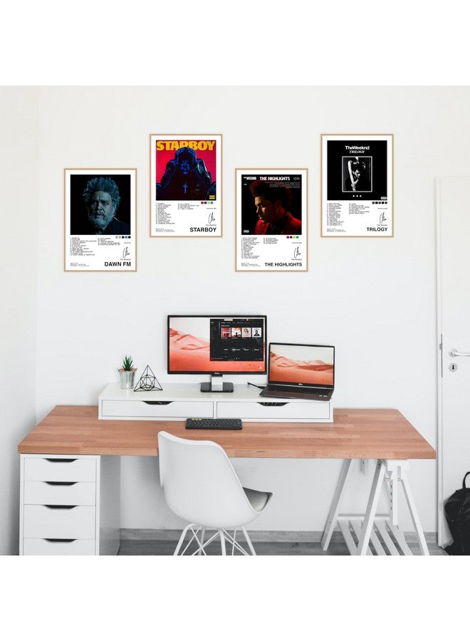CodersParadise Paper Pack Of 6 - The Weeknd Wall Posters 8X12 Inch (A4 Size) Included Glue Dots Wall Decor Posters Wall Art - Image 2