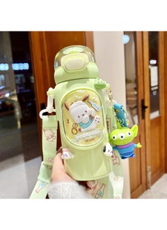 Sanrio Coolomi Children's Thermos Cup Primary School Student Water Cup School Special Girl Straw Kettle New