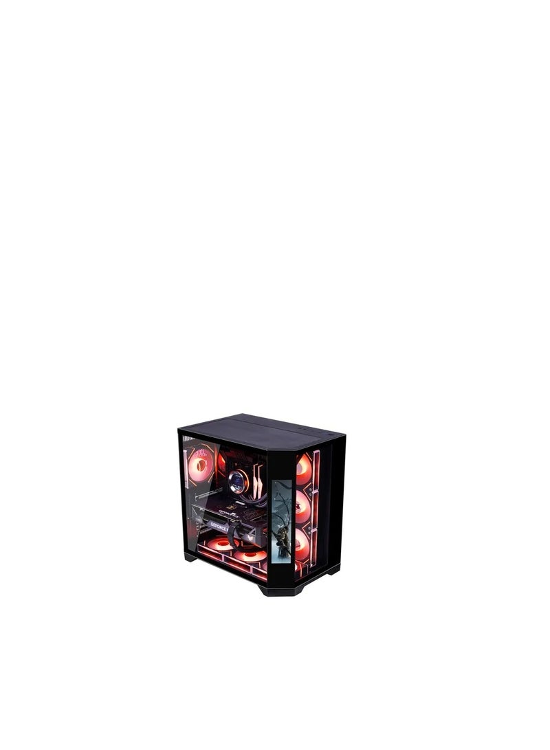 WJCOOLMAN مروحة WJCOOLMAN Y60 PRO 7UNI LCD سوداء - Image 2
