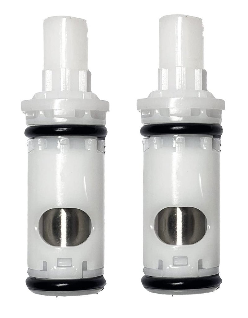 Jadiver GM 1224 1224B Cartridge Replacement Compatible with 2 Handle Faucets and Tub Showers Durable Brass and Plastic 2 Pack