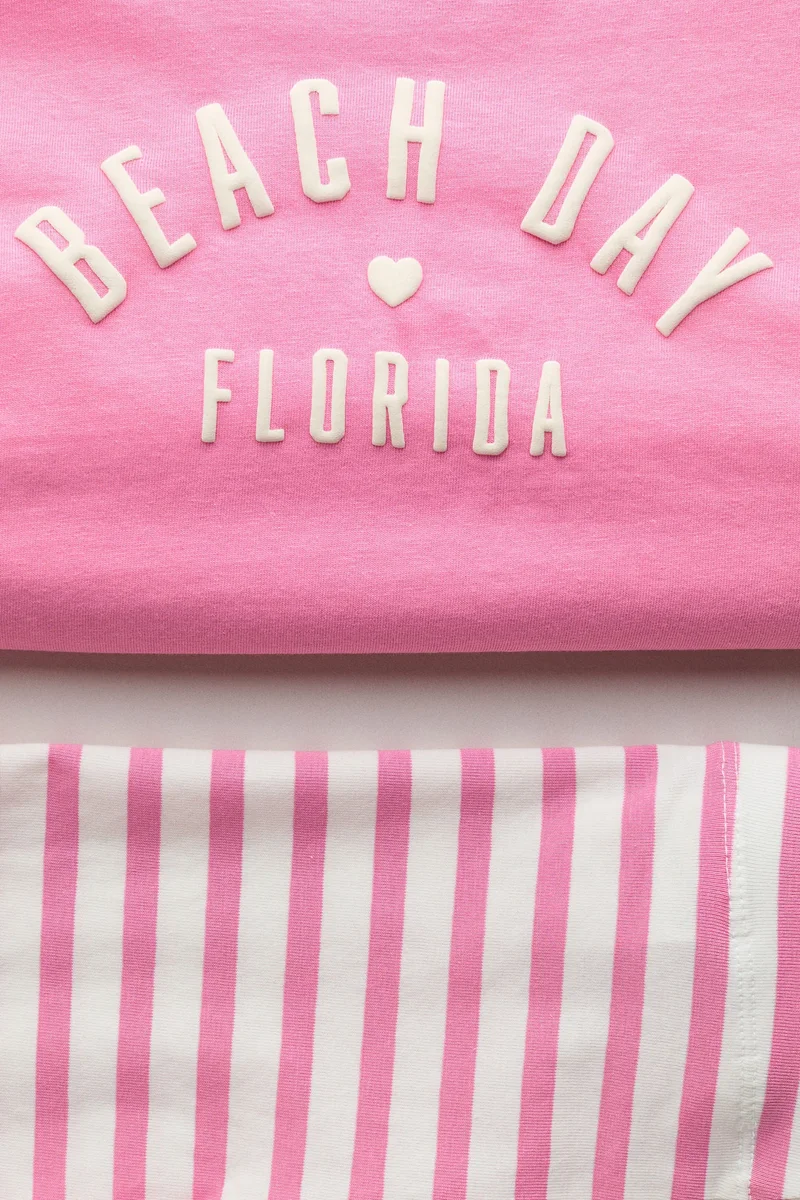 H&M 2-piece cotton jersey set