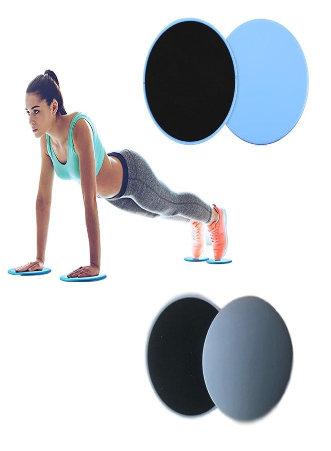 GASTAT Sliders for Working Out 4 Exercise Sliders Core Exercise Sliders Dual Sided Disks for Abdominal Exercise, Strengthen Core, Glutes, Abs, Fitness Equipment - Image 1