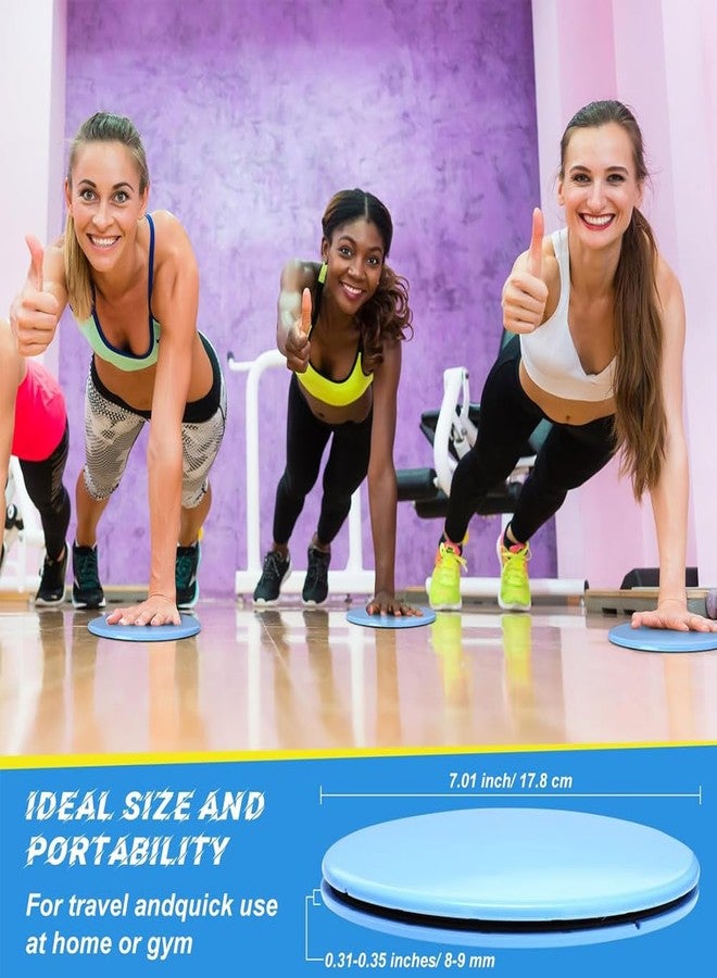 GASTAT Sliders for Working Out 4 Exercise Sliders Core Exercise Sliders Dual Sided Disks for Abdominal Exercise, Strengthen Core, Glutes, Abs, Fitness Equipment - Image 2