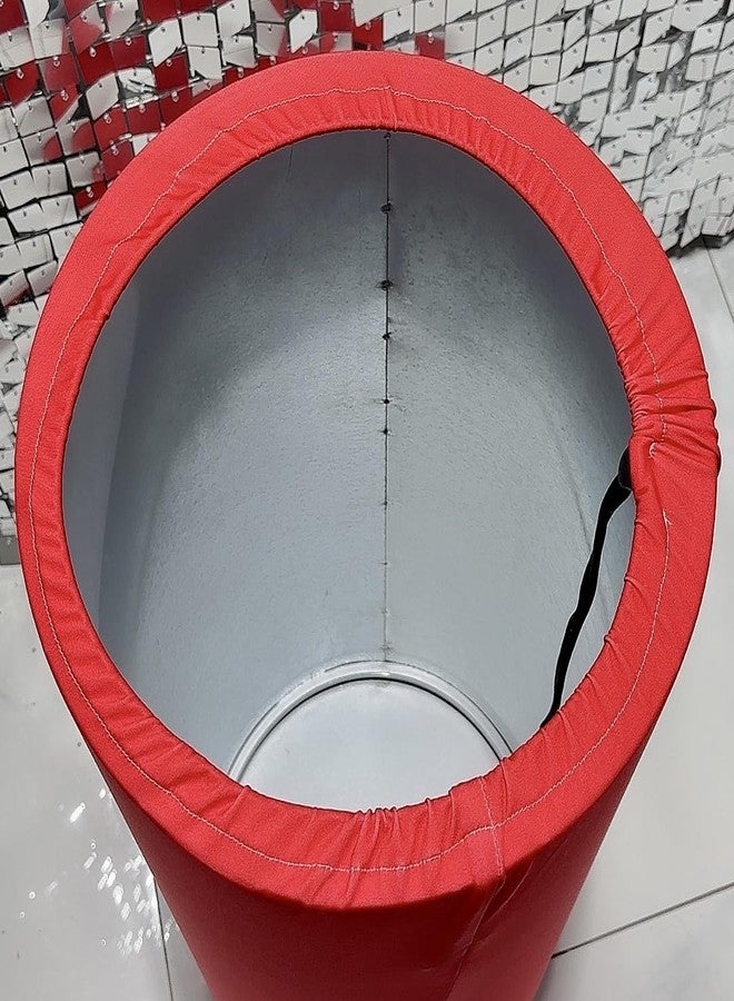 FiVan Red Pedestal Cover for Princess Snow Birthday Party Decoration White Fairy Tale Plinth Cover Cylinder Cover Event Props - Image 5