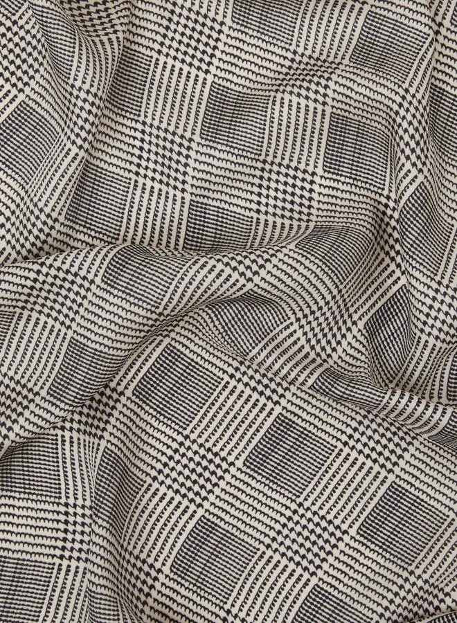 Styli  Multi-Color Checked Head Scarf for Women | Best Price UAE