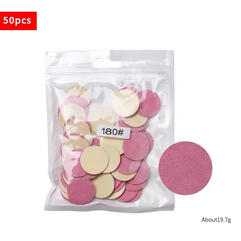 Direct Supply Of 50 Pieces Of Pedicure Sand Replacement Suit Nail Polish Dead Skin Calluses Replaceable Sand Suit - Image 1