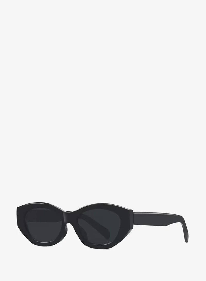 Styli Black Cat Eye Sunglasses