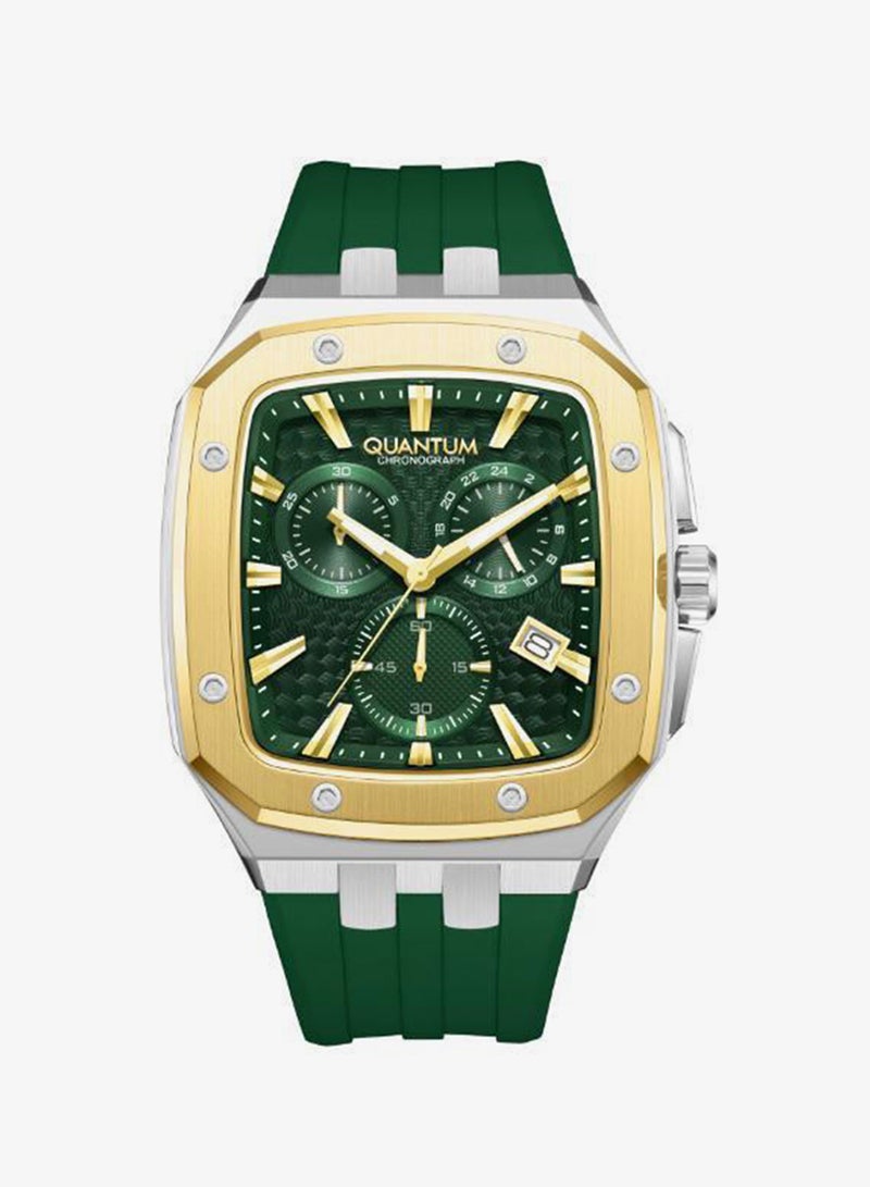 Quantum ساعة أنالوج سيليكون للرجال HNG1033.275 - 44 مم - Image 1