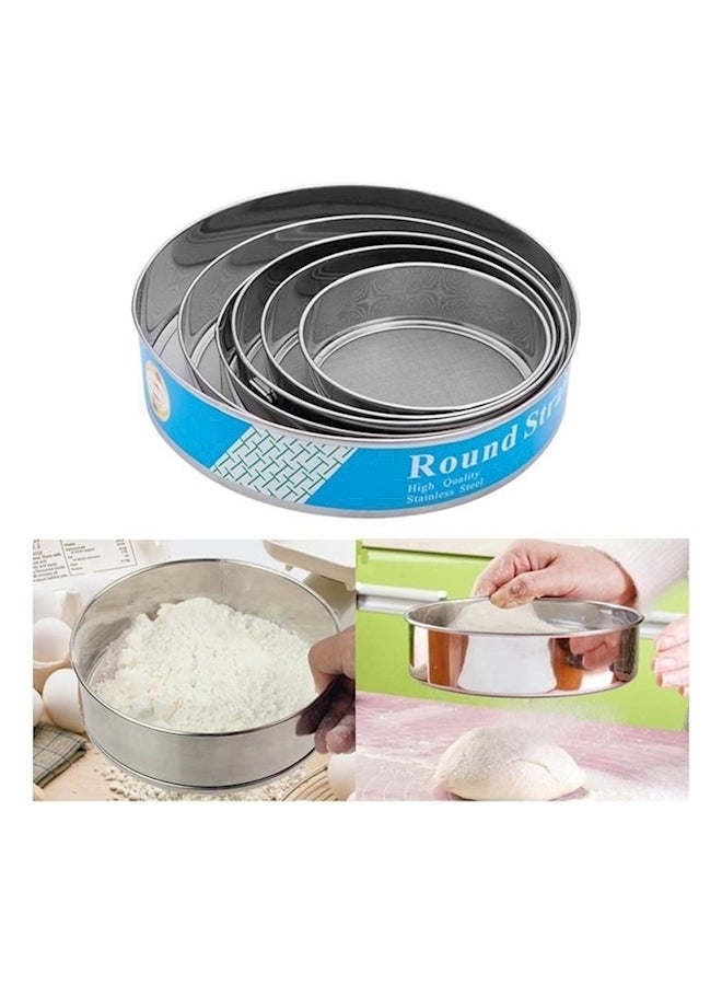 Alyashmac 6 Piece Sifter Strainer Grey - Image 2