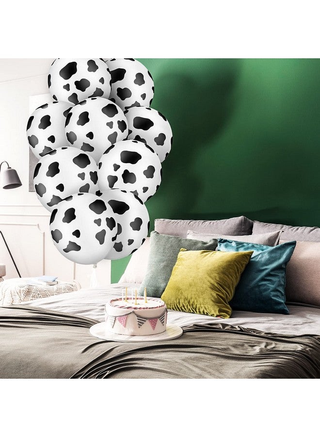 Charniol 20 Pieces Cow Balloons Latex Balloons Funny Print Cow Balloons For Children'S Birthday Farm Party Decoration Supplies - Image 5