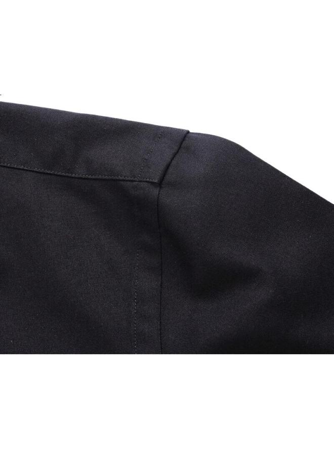 Youngor Men'S Shirt All-Season Casual Formal Shirt For Young Men, Gldp16384Aja, Black, Size 40 - Image 2