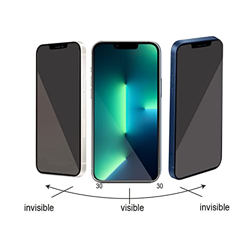 Ailun Privacy Screen Protector for iPhone 14 Plus/iPhone 13 Pro Max [6.7 Inch Display] 2 Pack Anti Spy Private Tempered Glass[2 Pack] - Image 3