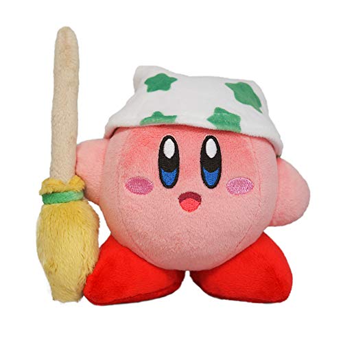 Little Buddy 1459 Kirby of the Stars Collection Kirby Cleaning 5 Plush - Image 1