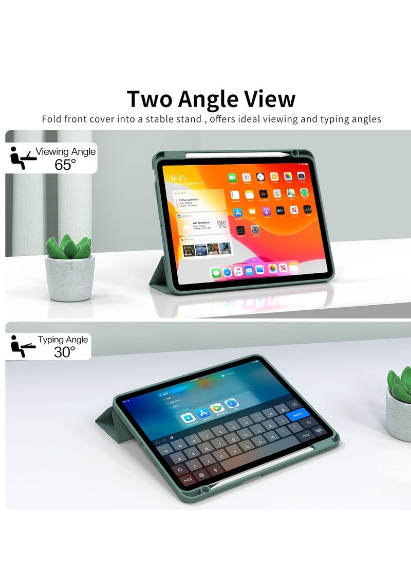Generic - "ELTRAZONE Smart Case for iPad Mini (1/2/3/4/5) – Trifold Stand with Pencil Holder, Soft TPU Back, Auto Wake/Sleep, Dust Proof & Anti-Fingerprint, Dual Angle View" - Image 1