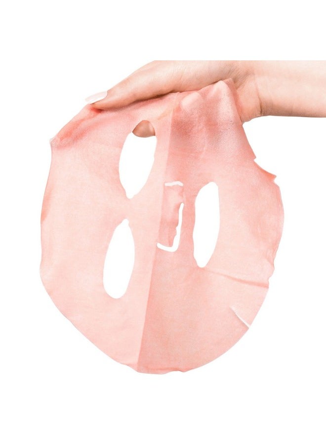 Patchology Serve Chilled Rosé Facial Sheet Mask - Hydrating Skin Care Treatment, Soothing Face Mask With Hyaluronic Acid, Skin Care Mask For Glowing Skin, Self Care Spa Treatment - 2 Pair 