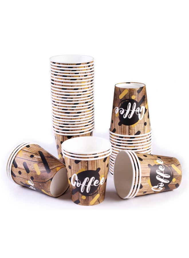 HOME CHOICE أكواب ورقية قابلة للاستخدام مرة واحدة، 7 أونصات، عبوة من 3 (150 كوب - 50 × 3)، سعة 207 مل، أكواب حفلات - Image 2