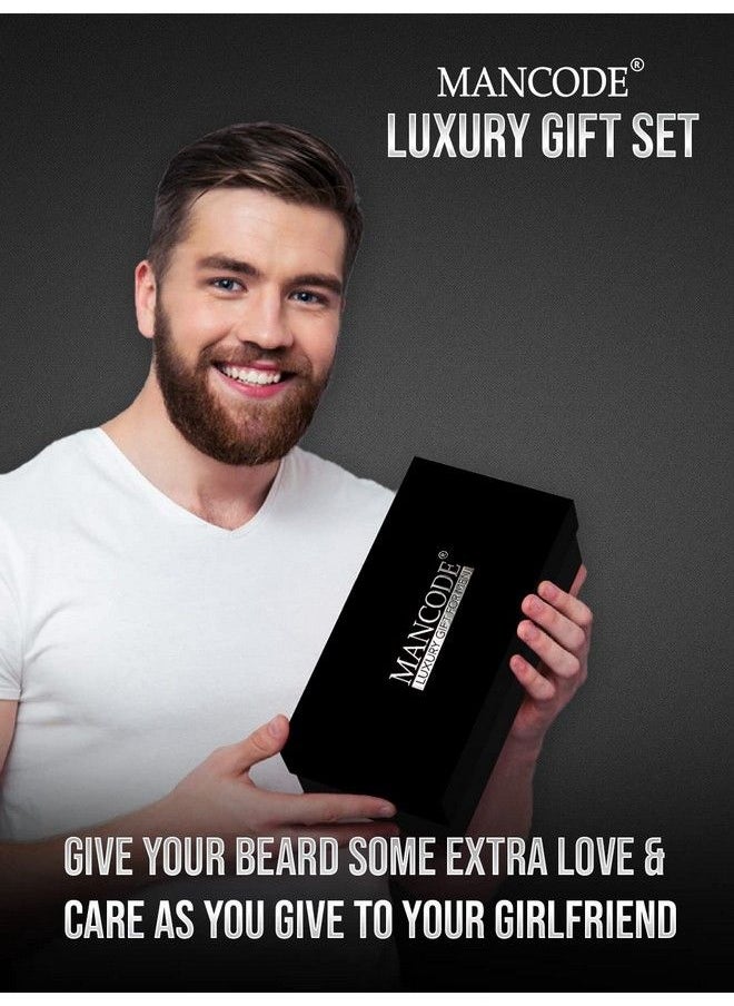 MAN CODE - Mancode Beard Oil For Fast Beard Growth ; Beard And Muushtac Oil ; Soft Strong Healthy Beard ; In 6 Different Variants ; 50Ml Beard Oil For Men (Pack Of 1) (Gift Set For Men Pack Of 6) - Image 1