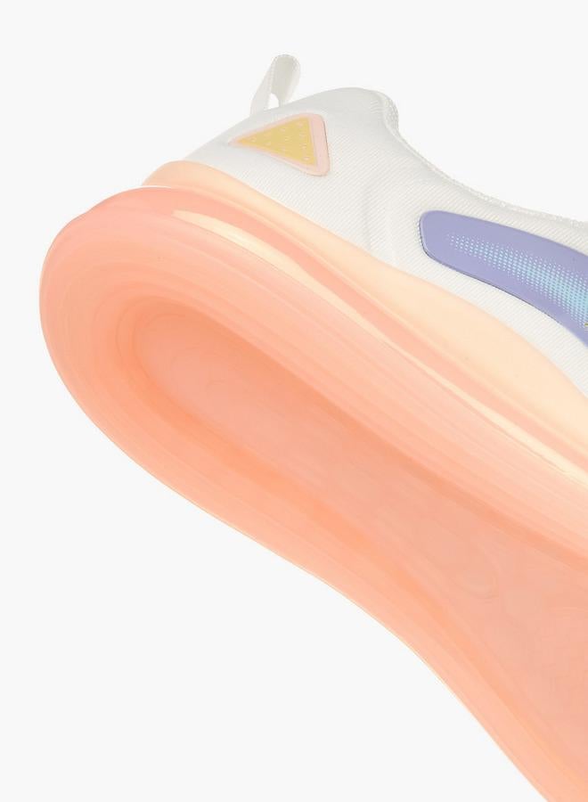 Kappa Girls Colourblock Hook and Loop Sneakers - Image 5