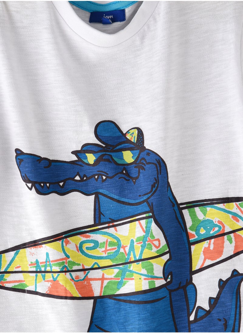 JAM Playful Prints & Comfy Cotton: Boys' Short-Sleeve Tees for Spring & Summer  - Image 3