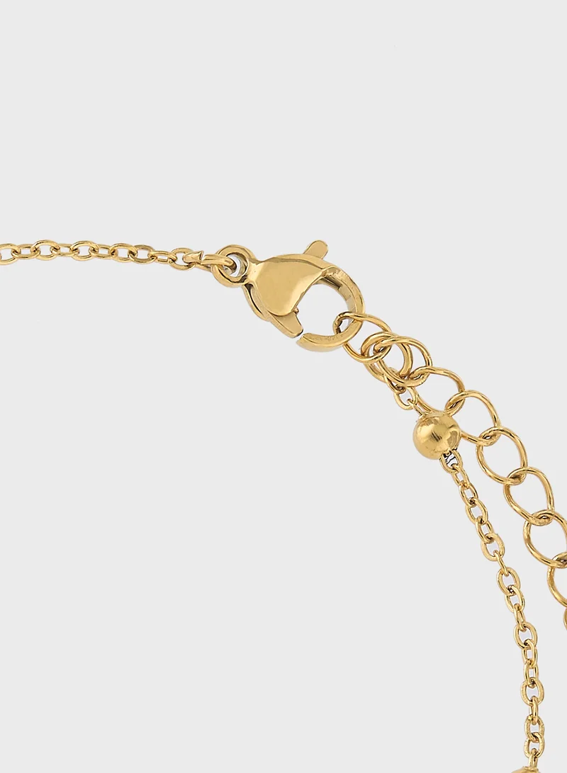 Staurtz Crystal Flower Bracelet