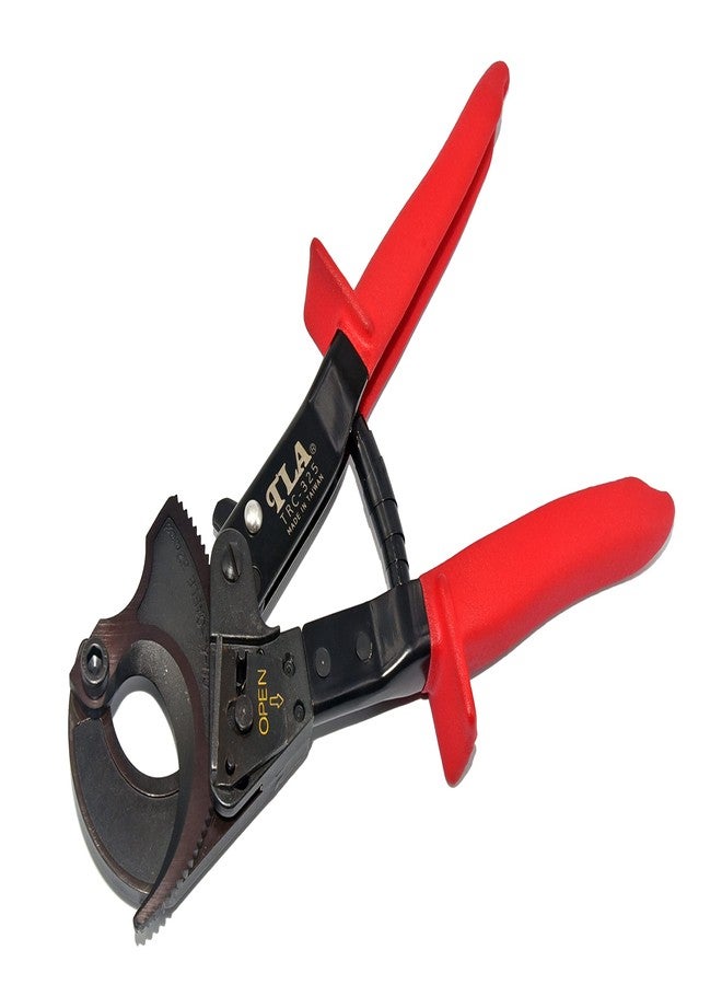 TLA Teleantool (TLA) TRC-325 Ratcheting Cable Cutter - Cuts Copper, Aluminum & Multi-Core Cables up to 325mm², Built for Pros & DIY Projects - Image 1