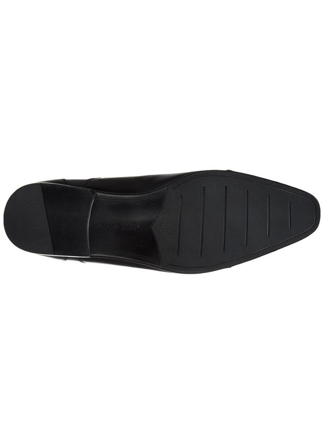هاش بابيز - حذاء Hush Puppies Elgar Oxford 2.0 للرجال باللون الأسود - Image 1