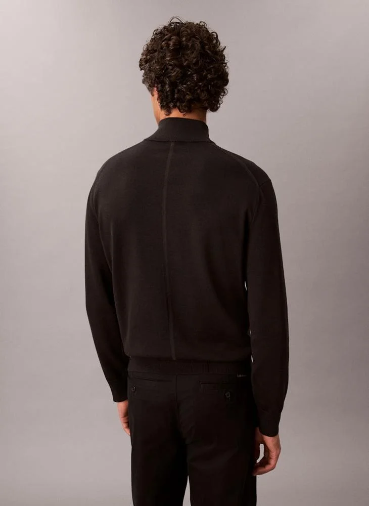 كالفن كلاين Casual Half Zip Sweater