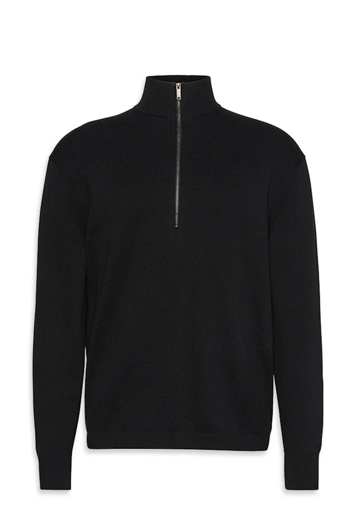 CALVIN KLEIN  Quarter Zip Cotton Jumper for Men | Best Price UAE