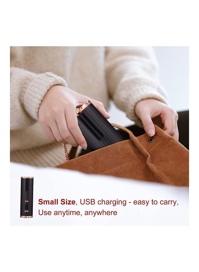 NIBEMINENT Wireless Automatic Hair Curler With Adjustable Temperature And Timer Multicolour - Image 5