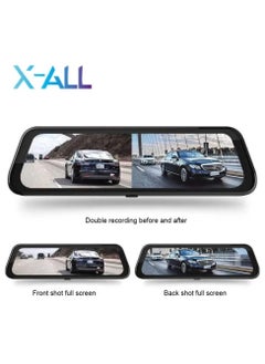 X-All Dash cam mirrors  4K front+ 2K rear + Wi-Fi + CarPlay  - Image 5