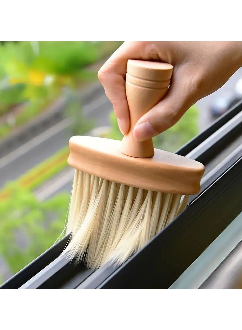 Goolsky 1pc 15.7cm Grooves Cleaning Tool Window Crevice Multipurpose Desk Set Crevice Brush Home Kitchen Bathroom Cleaning Brush Dirt Remover For Hotels - Image 1