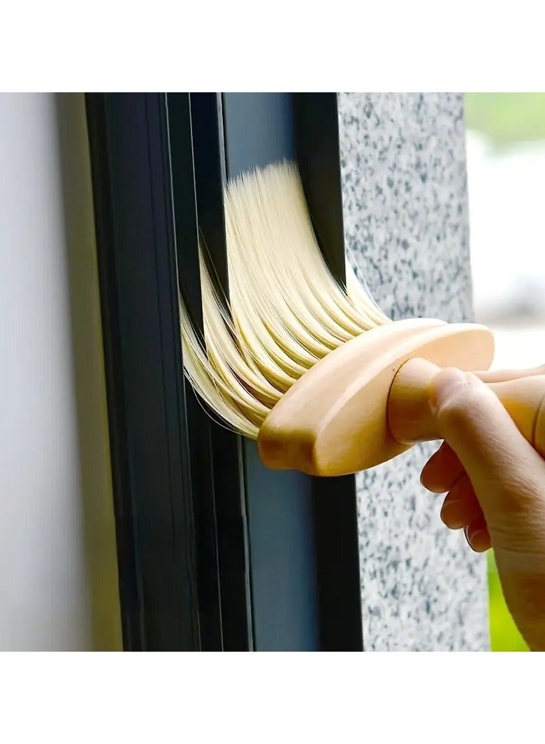Goolsky 1pc 15.7cm Grooves Cleaning Tool Window Crevice Multipurpose Desk Set Crevice Brush Home Kitchen Bathroom Cleaning Brush Dirt Remover For Hotels - Image 3