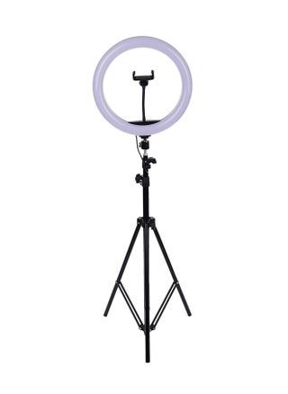 M-33 Ring Light for Live Streaming and Professional Photography with 360 Degree Rotation 33cm with Mobile Holder and 2.1m Tripod - White and Black - pzsku/Z401C74E58DEF47B2694BZ/45/1741673075/b175bc4a-c7de-4908-a743-20bc92ac2d00