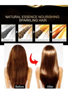 EELHOE Morocco Silk Bright Hair Care Essential Oil - Smooth & Shine Anti-frizz Hair Serum,Morocco Oil Silk Bright Hair Frizz-free Serum,Smoothing Natural Hair Care Essential Oil Reduce Dry,Curly,Wavy,Damaged Hair  - Image 3