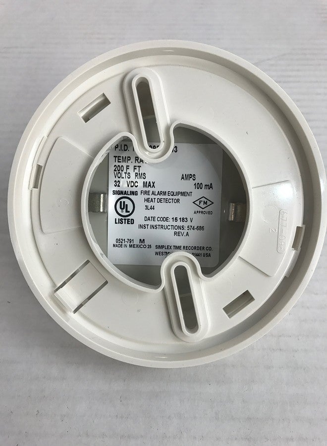 SIMPLEX 4098-9403 - Heat Detector 200F - Image 3