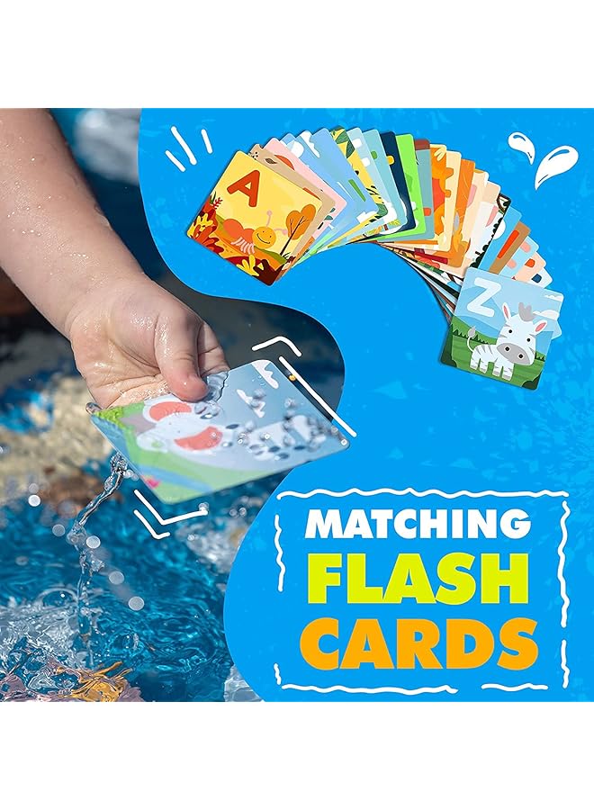 KASTWAVE Splash Pad For Toddlers Sprinkler For Kids Water Party Spray Play Mat Baby Wading Pool For Learning Toy Water Pad “From A To Z” Outdoor Swimming Pool For Babies And Toddlers - Image 3