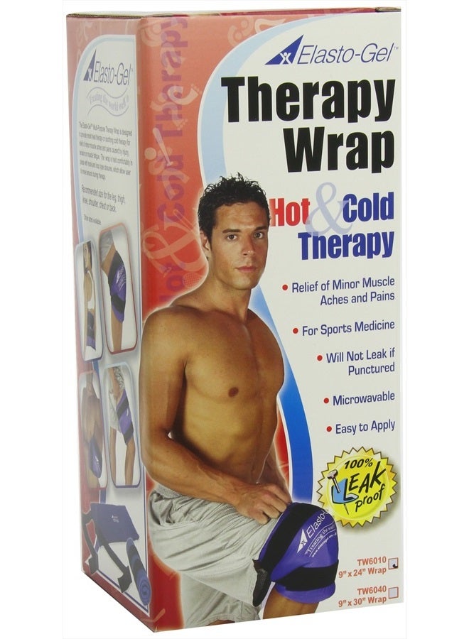 Elasto Gel, Hot/Cold Wrap, 9 X 24,