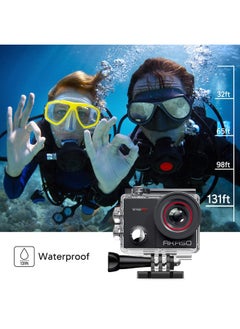 Akaso EK7000 Pro 4K30fps Action Camera with Touch Screen EIS 131ft Waterproof Underwater Camera Remote Control 5X Zoom with Helmet Accessories Kit (Standalone)  - Image 4